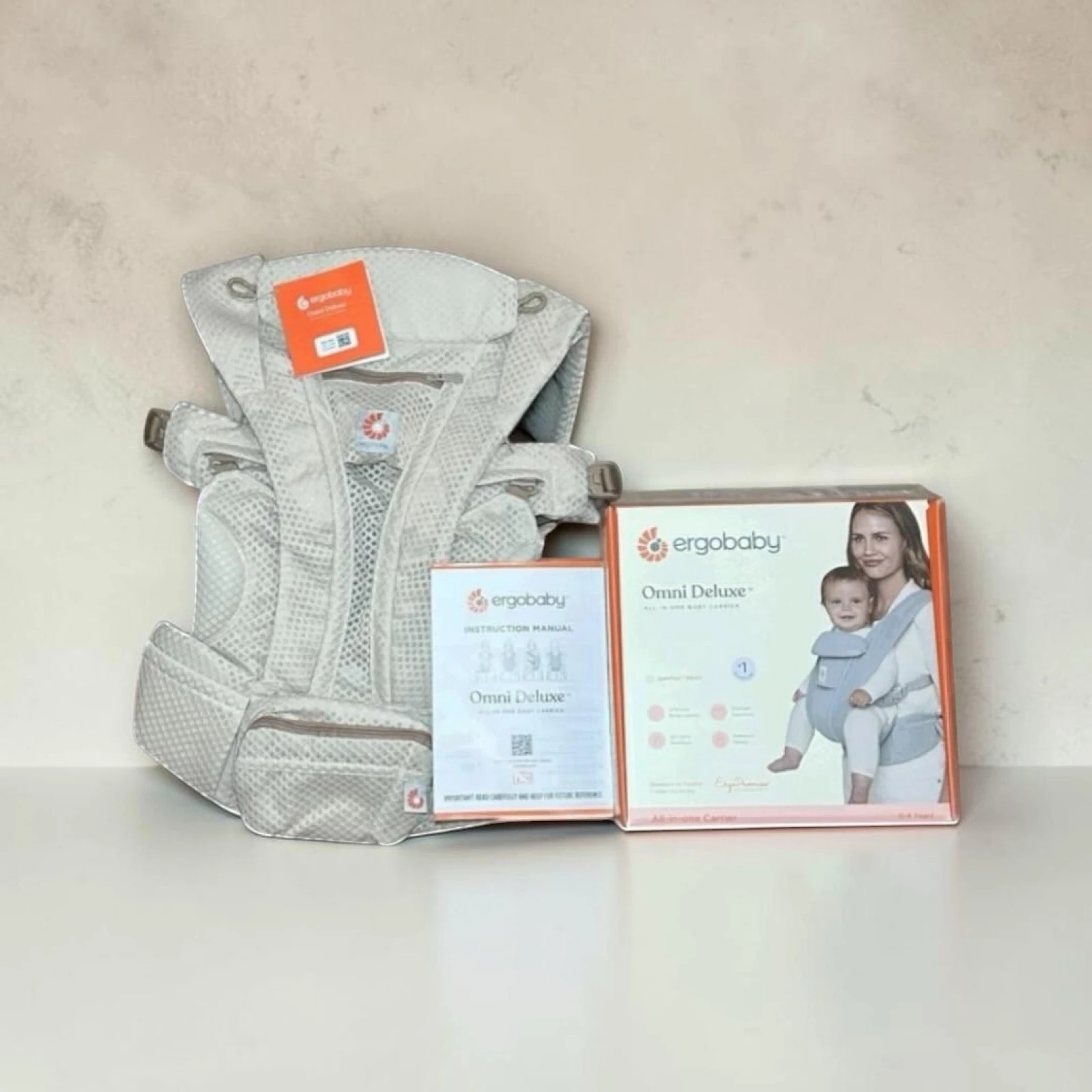Marsúpio Omni Deluxe Ergobaby Natural Beige